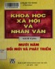 Ebook Khoa học xã hội và nhân văn - Mười năm đổi mới và phát triển: Phần 1