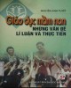 Ebook Giáo dục mầm non - Những vấn đề lý luận và thực tiễn: Phần 2