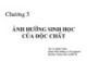 Bài giảng Độc chất học môi trường: Chương 5 - TS. Lê Quốc Tuấn