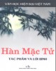 Ebook Hàn Mạc Tử - Tác phẩm và lời bình: Phần 2 - NXB Văn học