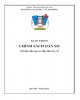 Giáo trình Chính sách dân số (tài liệu đào tạo sơ cấp Dân số y tế): Phần 2