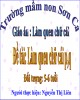 Bài giảng Mầm non: Làm quen chữ cái P, Q – Nguyễn Thị Liên