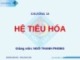 Bài giảng Sinh học đại cương A2: Chương 10 - Ngô Thanh Phong