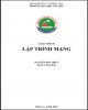 Giáo trình Lập trình mạng: Phần 2 - Trường ĐH Tây Bắc