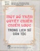 Ebook Một số trận quyết chiến chiến lược trong lịch sử dân tộc: Phần 1