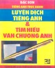 Ebook Tiếng Anh thực hành - Luyện dịch tiếng Anh và tìm hiểu văn chương Anh: Phần 1 - Đắc Sơn