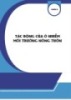 Báo cáo Môi trường quốc gia 2014 – Chương 4: Tác động của ô nhiễm môi trường nông thôn