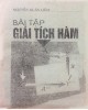 Ebook Bài tập giải tích hàm: Phần 2