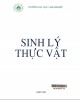 Giáo trình Sinh lý thực vật: Phần 2