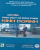 Giáo trình Giao dịch và đàm phán trong kinh doanh: Phần 1