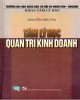 Ebook Tâm lý học quản trị kinh doanh (In lần thứ 2): Phần 1