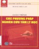 Giáo trình Các phương pháp nghiên cứu tâm lý học: Phần 1