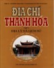 Ebook Địa chí Thanh Hóa (Tập 1: Địa lý và Lịch sử): Phần 1