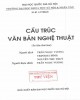 Ebook Cấu trúc văn bản nghệ thuật (In lần thứ 2): Phần 2