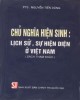 Ebook Chủ nghĩa hiện sinh: Lịch sử, sự hiện diện ở Việt Nam: Phần 1