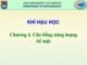 Bài giảng Khí hậu học: Chương 4